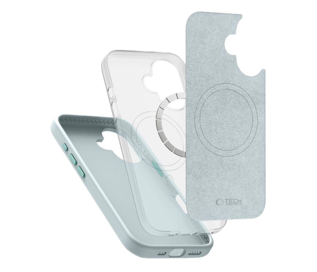 Tech-Protect Silicone Pure Magsafe do iPhone 16 sky blue - 1296676 - zdjęcie 2